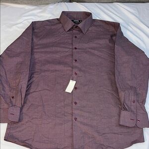 Murano Red Dress Shirt Classic Elegance